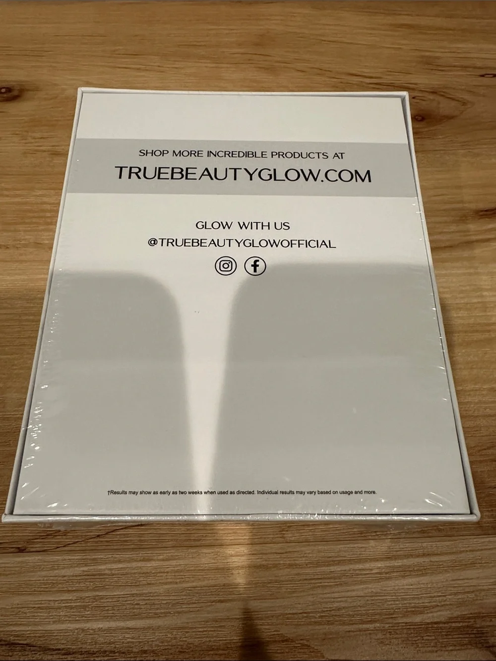 True Beauty Glow 7-LED Facial & Neck Sculpting Tool – NEW SEALED